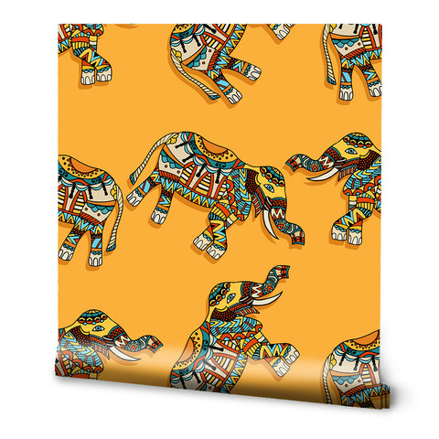 Tropical Tusk Removable Wallpaper - Large