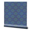 Vibrant Tranquility Removable Wallpaper - Blue & Green