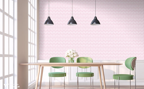 Heart Shaped Vines Removable Wallpaper