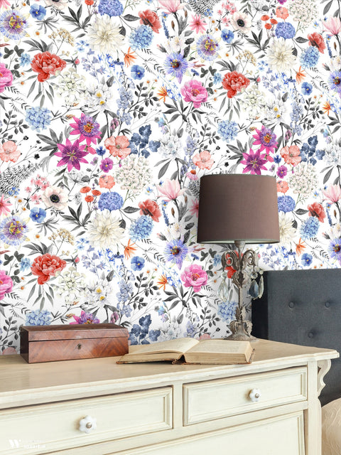 Nature's Tapestry Removable Wallpaper