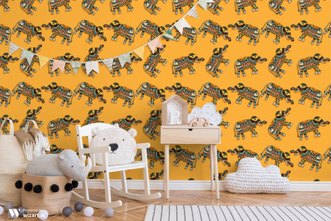 Tropical Tusk Removable Wallpaper - Large