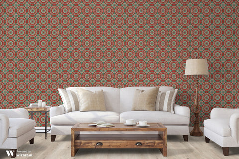 Rangoli Radiance Removable Wallpaper
