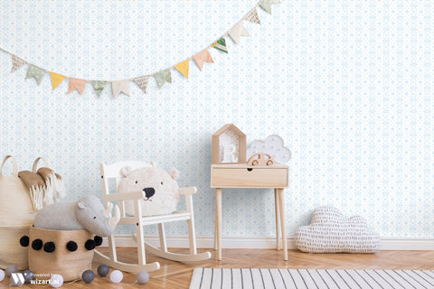 Cotton Breeze Removable Wallpaper