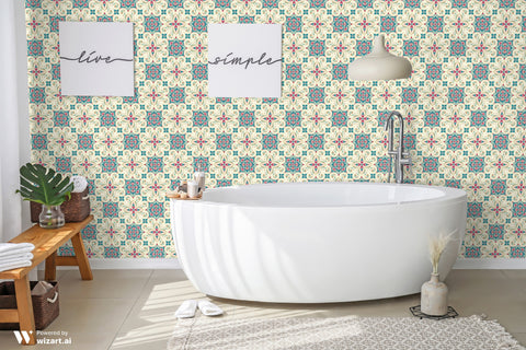 Desert Bloom Removable Wallpaper