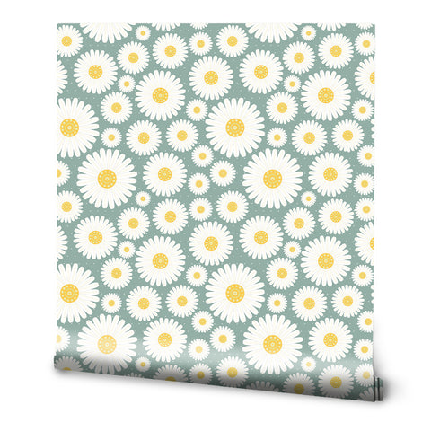 Yellow White Daisies